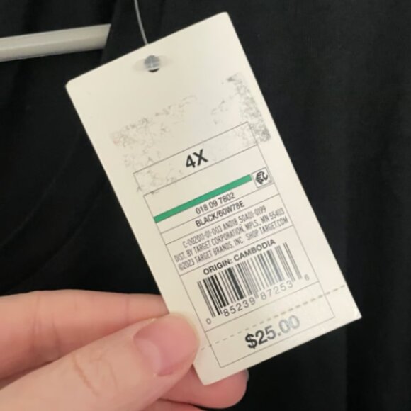 NWT a new day Wrap Dress Sz 4XL - Picture 3 of 4